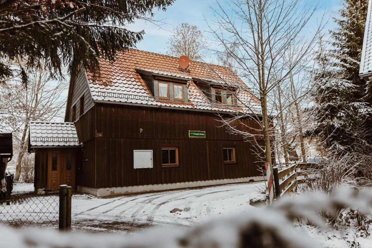 Harzchalet An Der Brockenbahn 2B Elend Exterior foto